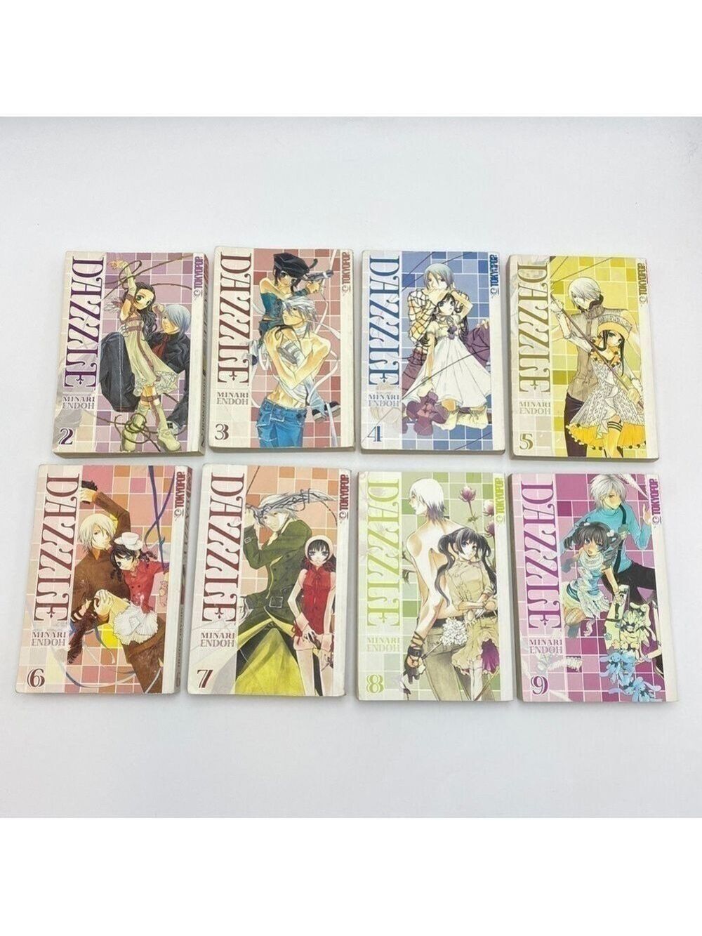 Dazzle Manga English Vols 2-9 by Minari Endoh Tokyopop